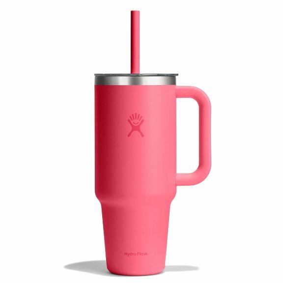 40-oz-travel-tumbler-t8 tt40pscc668-40-oz-travel-tumbler-clear-lid-popstar-pink-straight.jpg